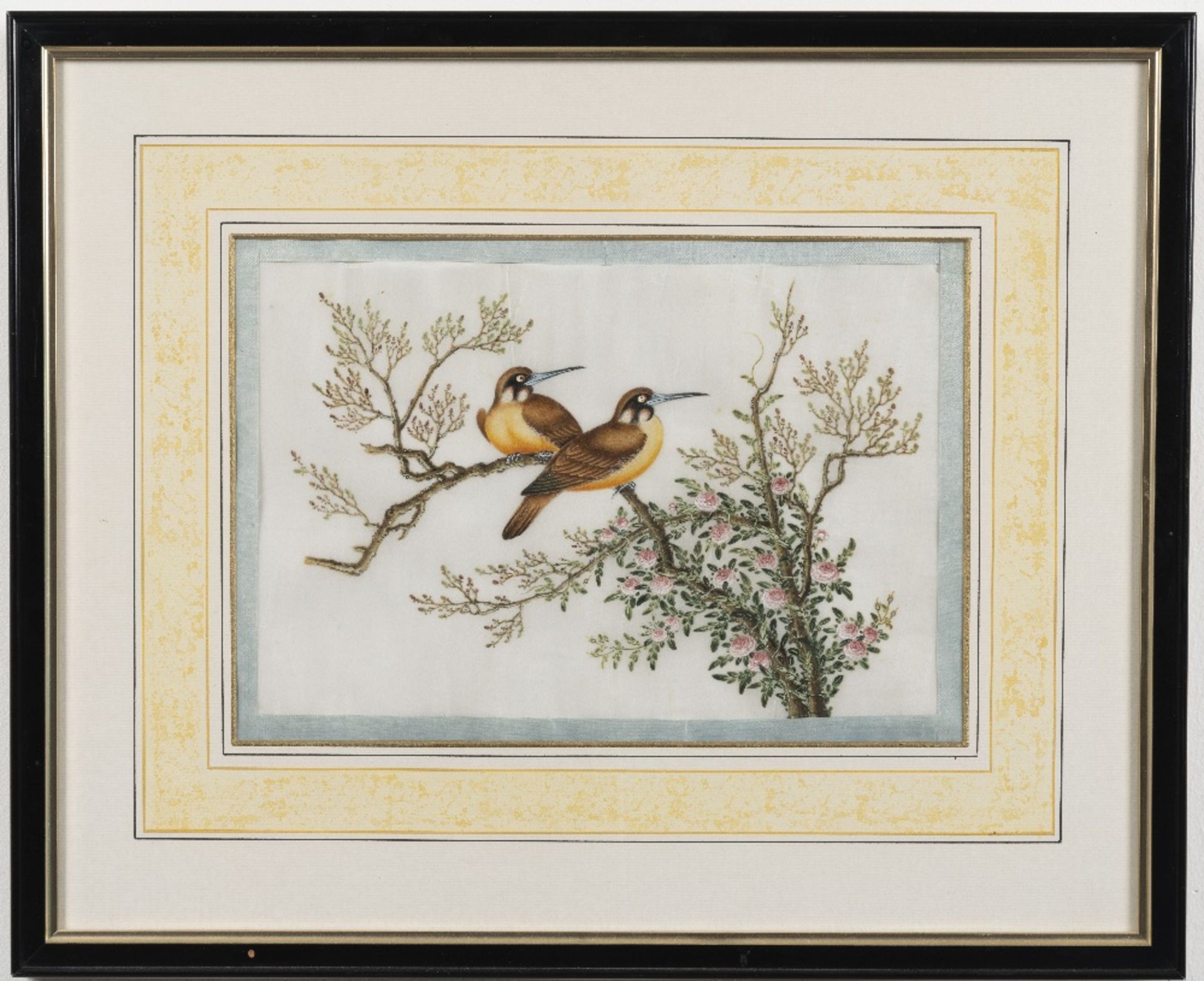Chinese School, 19th Century Studies of exotic East Asian birds against blossoming branches A set... - Bild 14 aus 16
