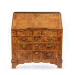 A Dutch walnut bureau18th century and later