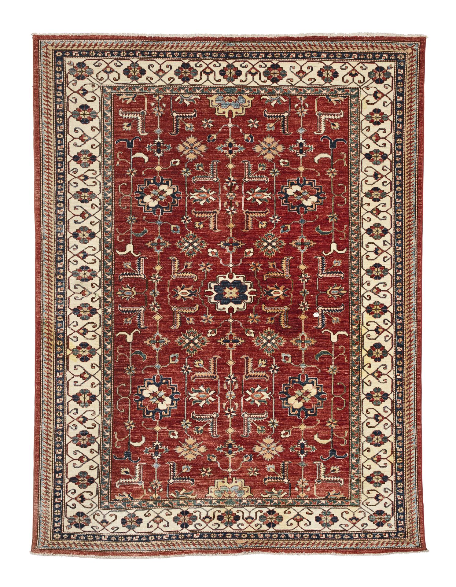 A Caucasian Kazak carpet 281cm x 210cm