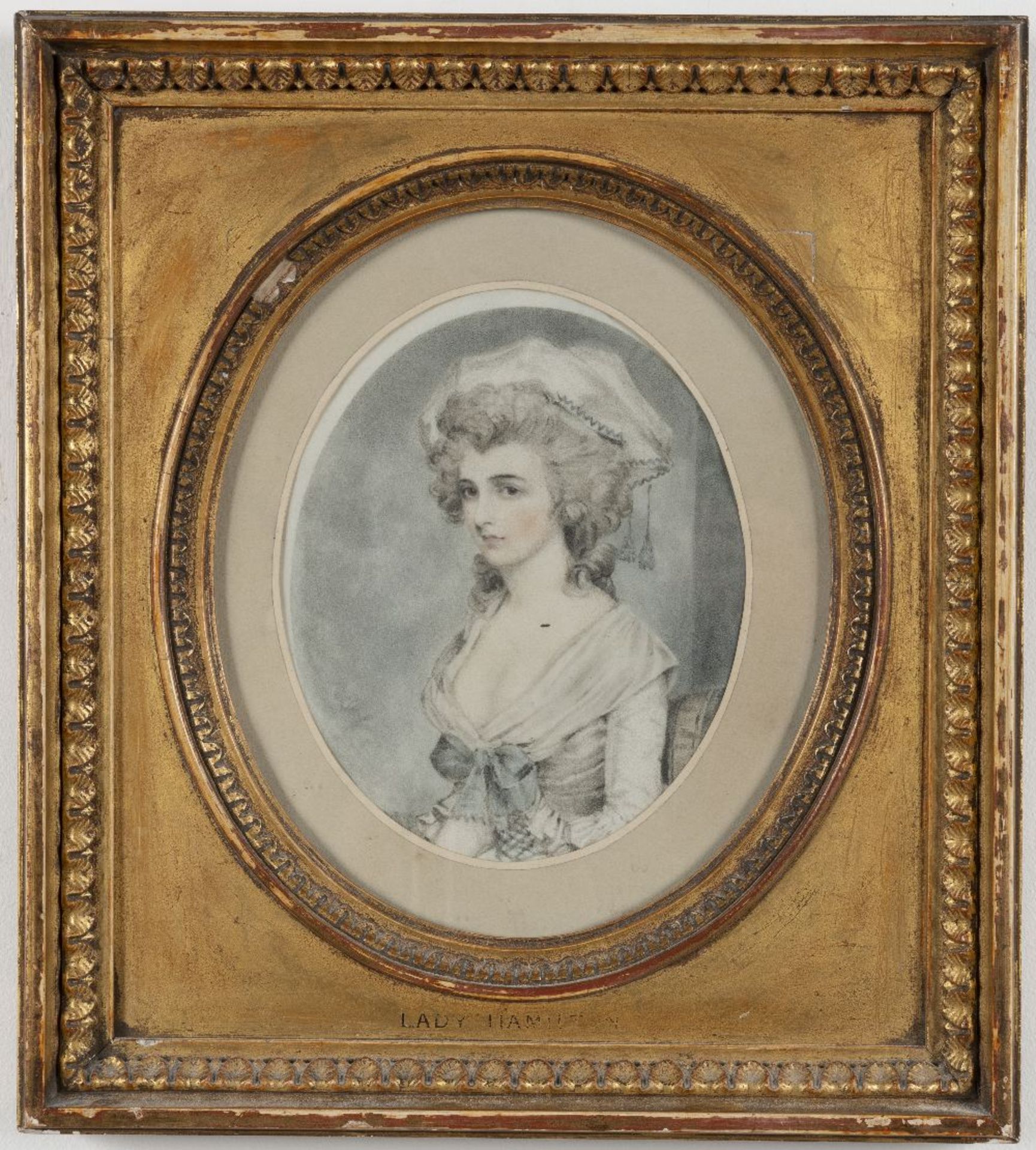 John Downman A.R.A (British, 1750-1824) Portraits of ladies (together with two 20th century Europ... - Image 5 of 6