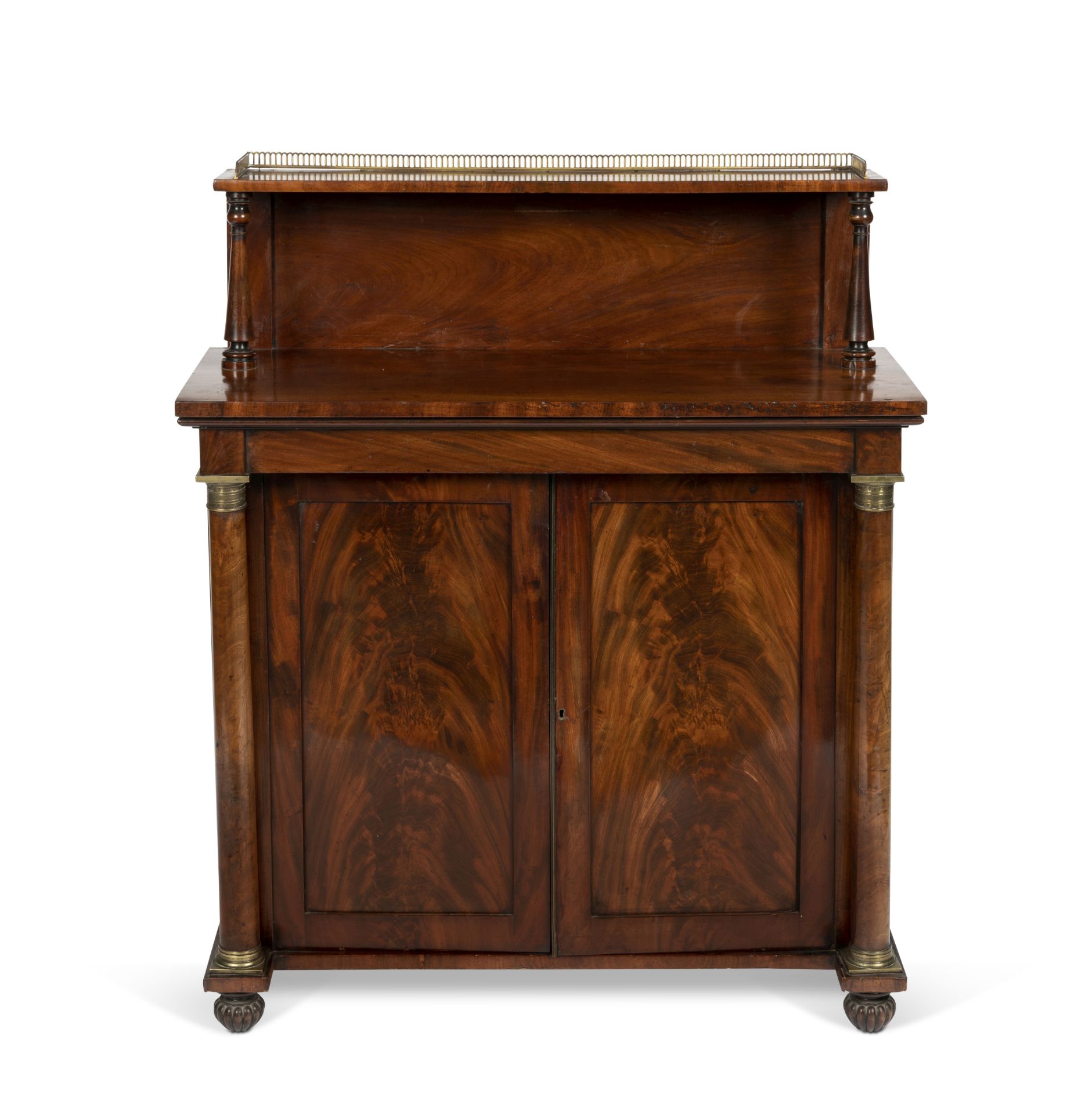 A late Regency mahogany chiffonier