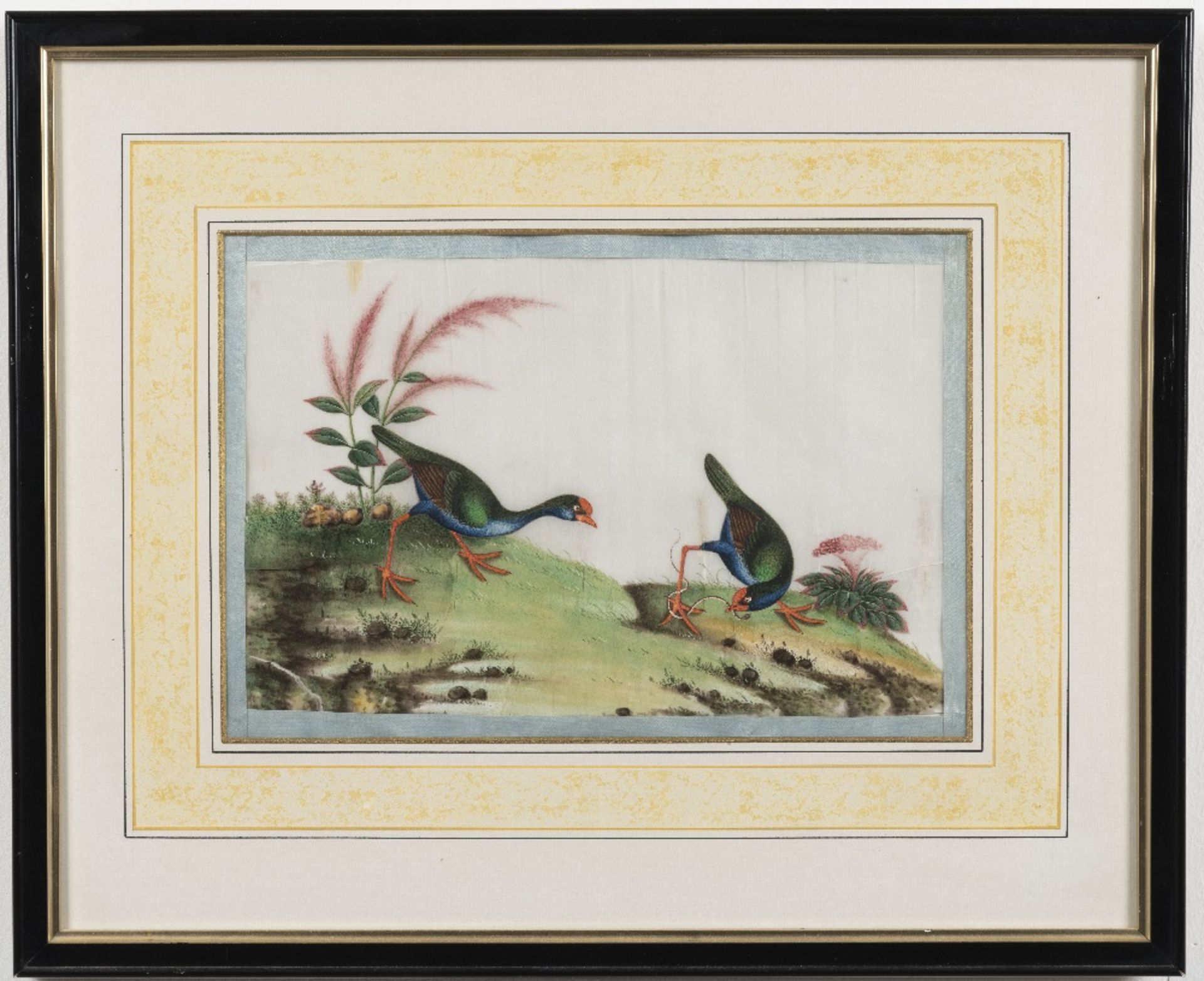 Chinese School, 19th Century Studies of exotic East Asian birds against blossoming branches A set... - Bild 12 aus 16