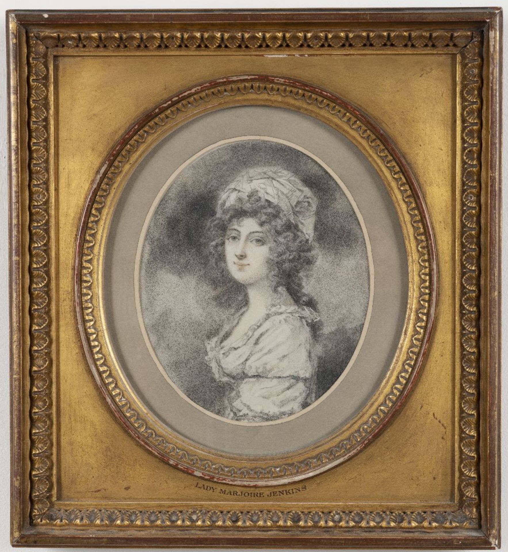 John Downman A.R.A (British, 1750-1824) Portraits of ladies (together with two 20th century Europ... - Image 3 of 6