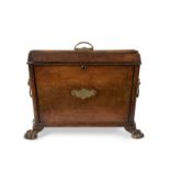 A small Regency mahogany cellaret