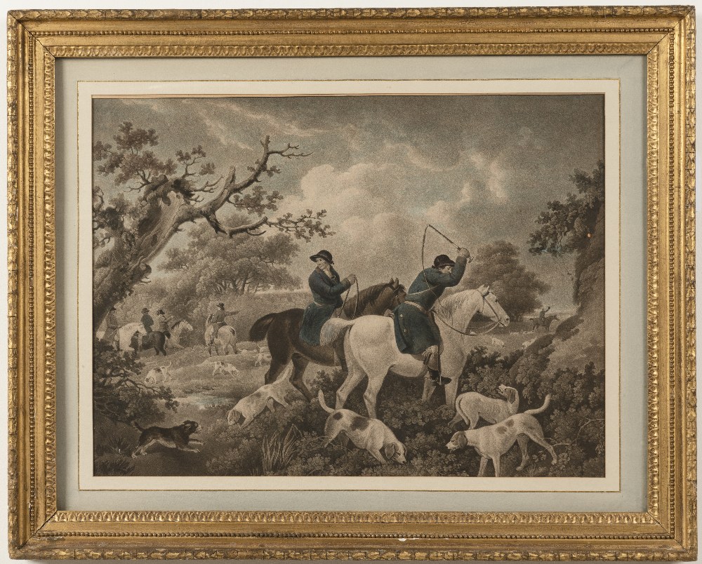 After George Morland Fox Hunting Set of four (4) - Image 2 of 4