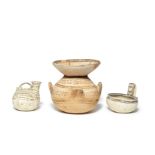 Three Daunian pottery vessels 3