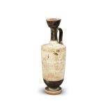 A sizeable Attic white-ground lekythos