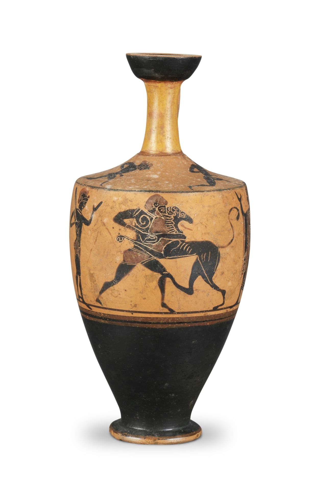 An Attic black-figure lekythos of the Little Lion Class