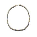 A Phoenician glass 'eye' bead necklace