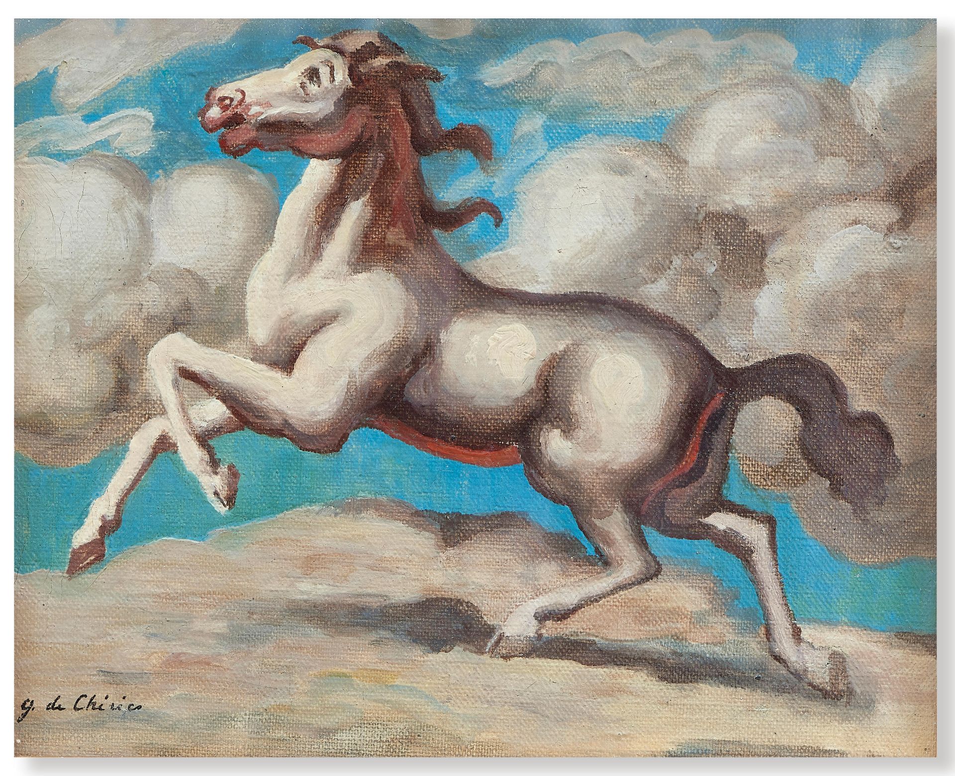 GIORGIO DE CHIRICO (1888-1978) Cavallino 1930