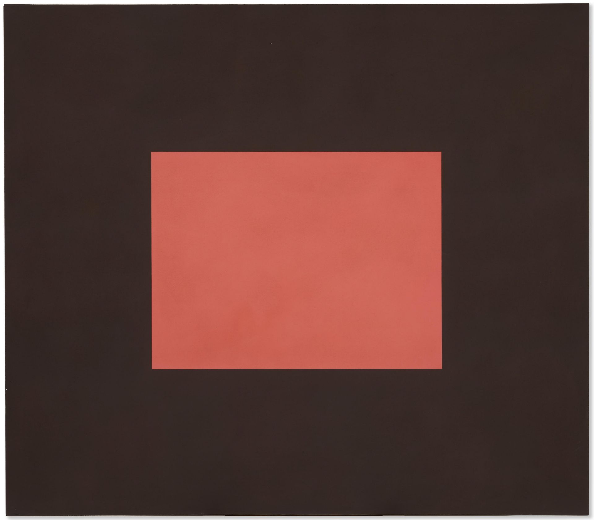 PETER JOSEPH (1929-2020) Pink Orange Colour with Brown 1986