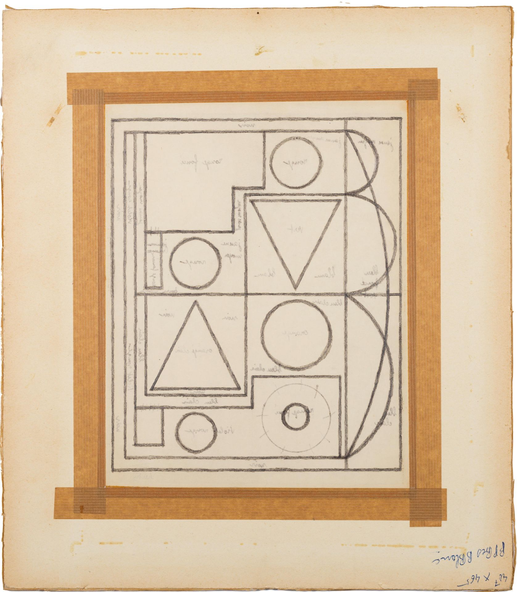 AUGUSTE HERBIN (1882-1960) Six (Recto-verso) circa 1950 - Image 2 of 2