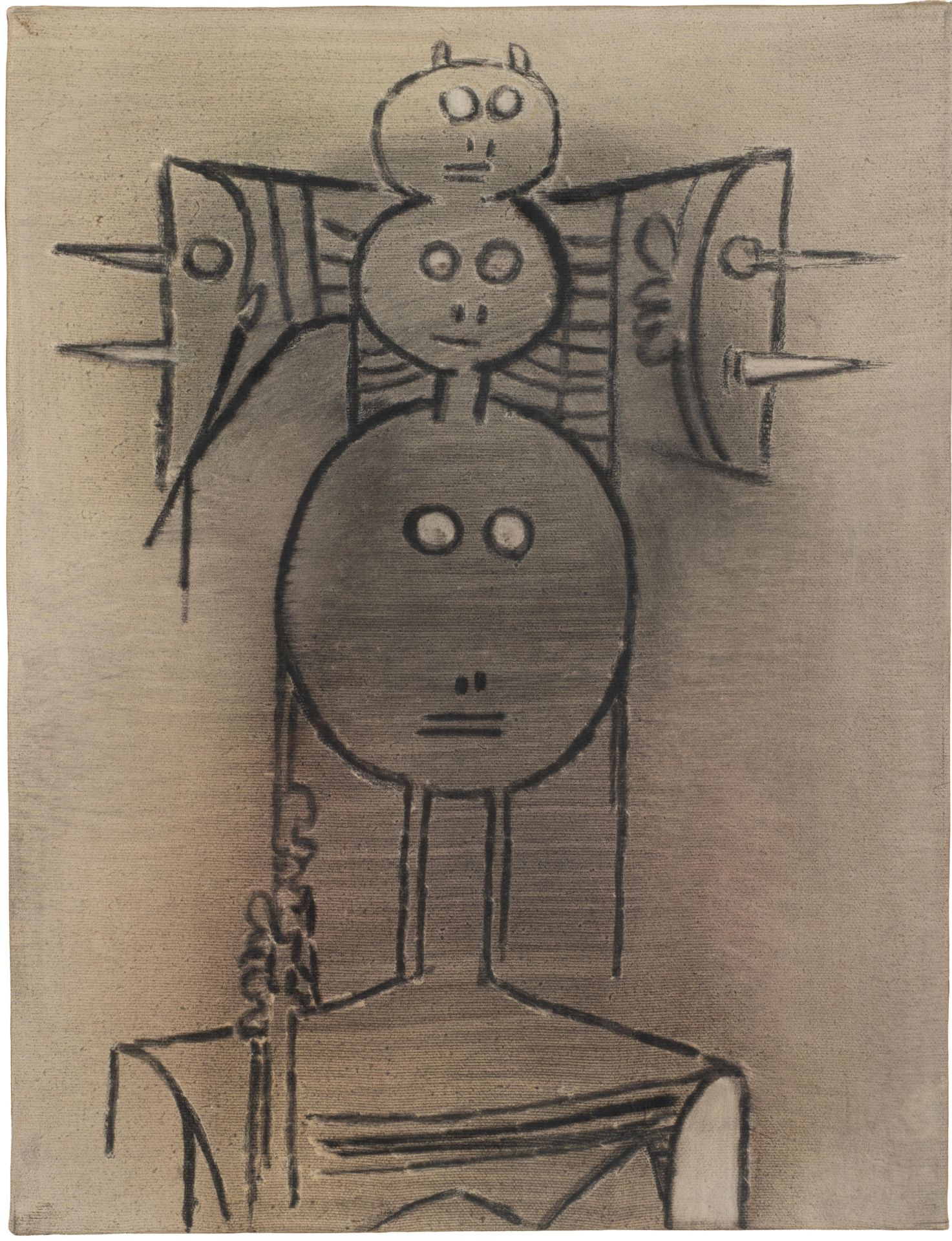 WIFREDO LAM (1902-1982) Sans titre 1973