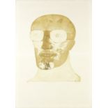 Dame Elisabeth Frink R.A. (British, 1930-1993) Goggled Head Etching and aquatint printed in colou...