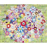 Takashi Murakami (Japanese, born 1962) Korpokkur in the Forest Offset lithograph printed in colou...