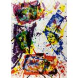 Sam Francis (American, 1923-1994) Untitled Offset lithograph printed in colours, 1982, on wove, s...