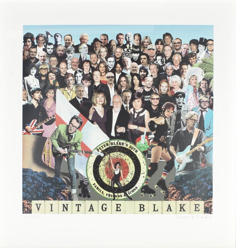 Sir Peter Blake R.A. (British, born 1932) Vintage Blake Screenprint in colours, 2012, on wove, si...