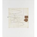 Victor Pasmore R.A. (British, 1908-1998) Linear Motif in Three Movements Etching with screenprint...