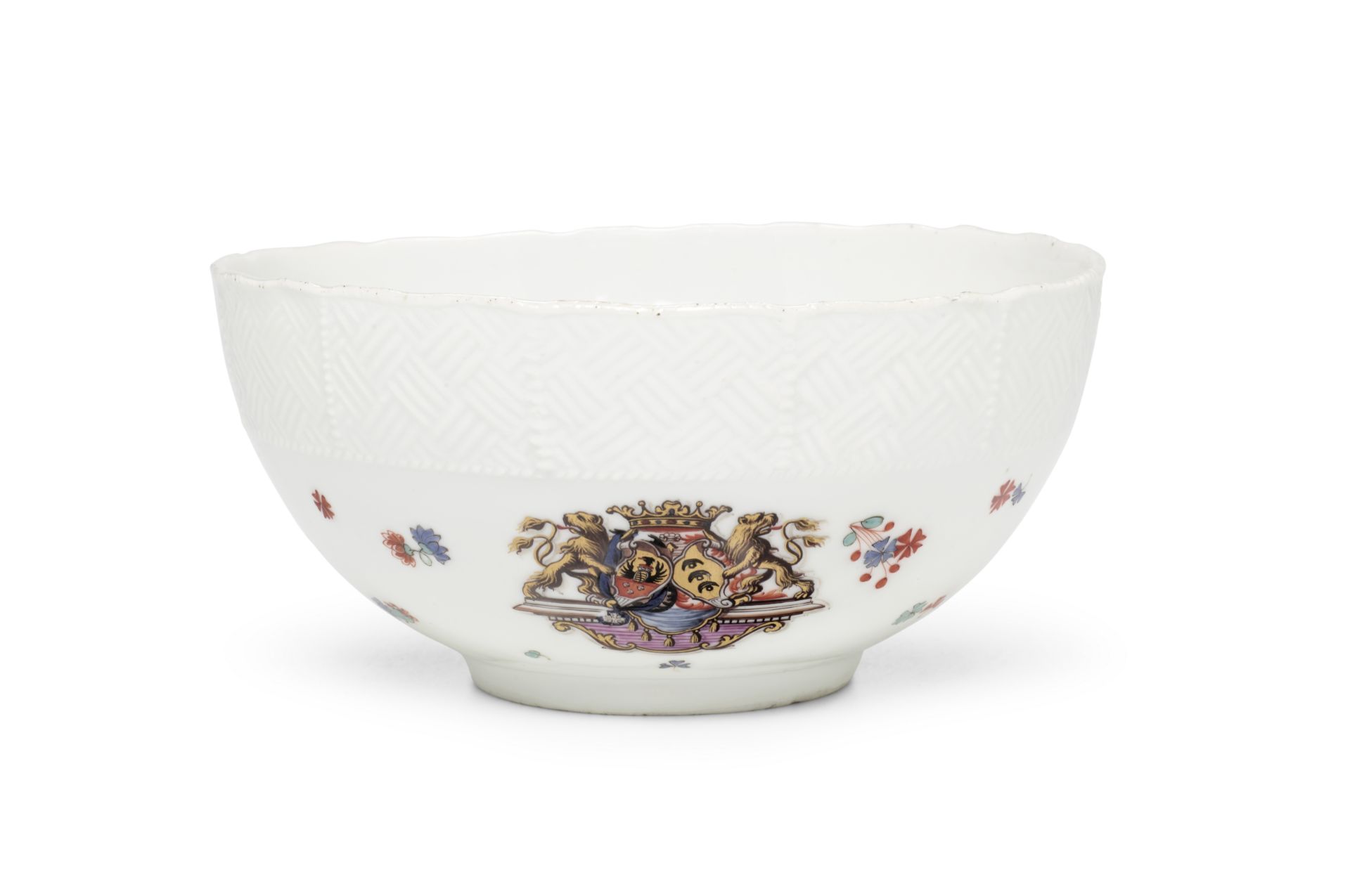 A Meissen waste bowl from the Sulkowski service, circa 1735-38