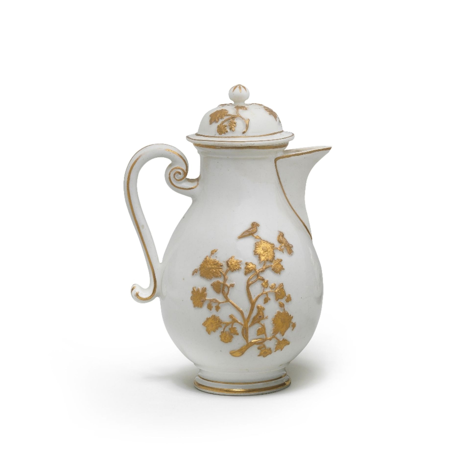 A Meissen coffee pot and cover, circa 1725-30 - Image 2 of 2