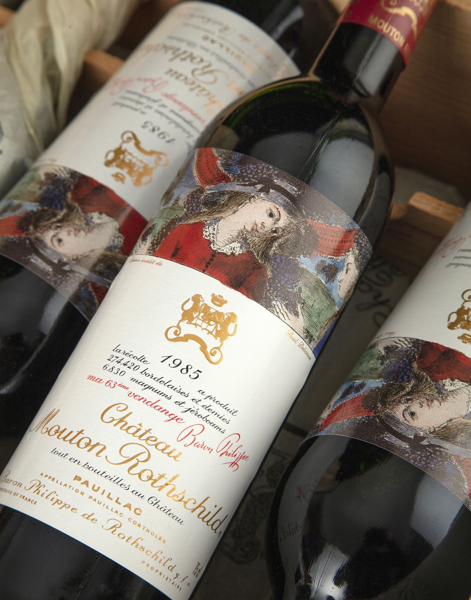 Ch&#226;teau Mouton Rothschild 1985, Pauillac 1er Grand Cru Class&#233; (12)