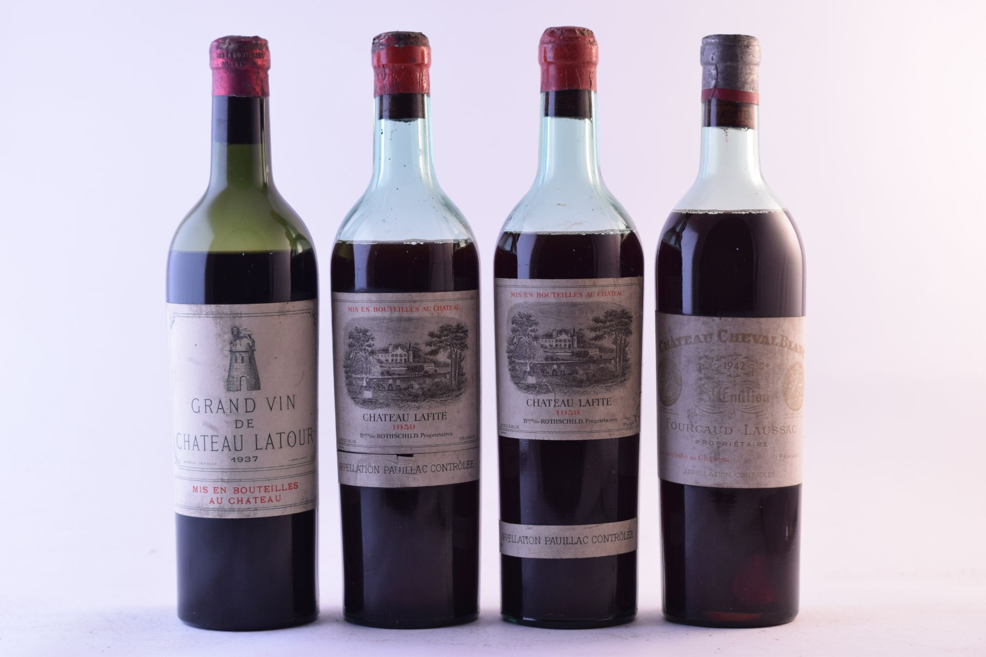 Ch&#226;teau Latour 1937, Pauillac 1er Grand Cru Class&#233; (1) Ch&#226;teau Lafite Rothschild 1...