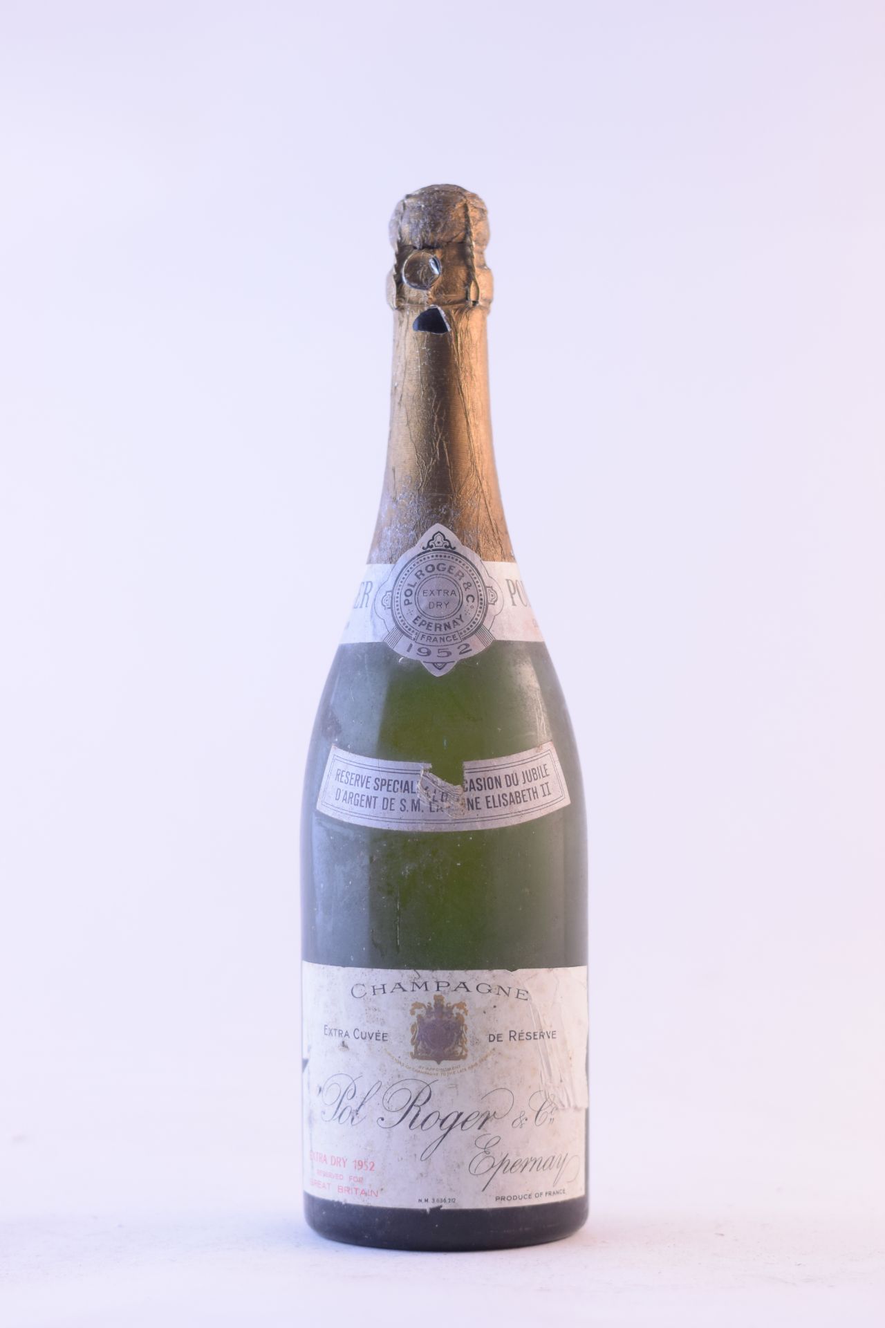 Pol Roger R&#233;serve Sp&#233;ciale 1952, For H.M. Queen Elizabeth II Silver Jubilee in 1977 (1)