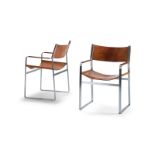 HANS J. WEGNER Paire de fauteuils mod. JH 813cr&#233;ation en 1970Production Johannes Hansen, &#...