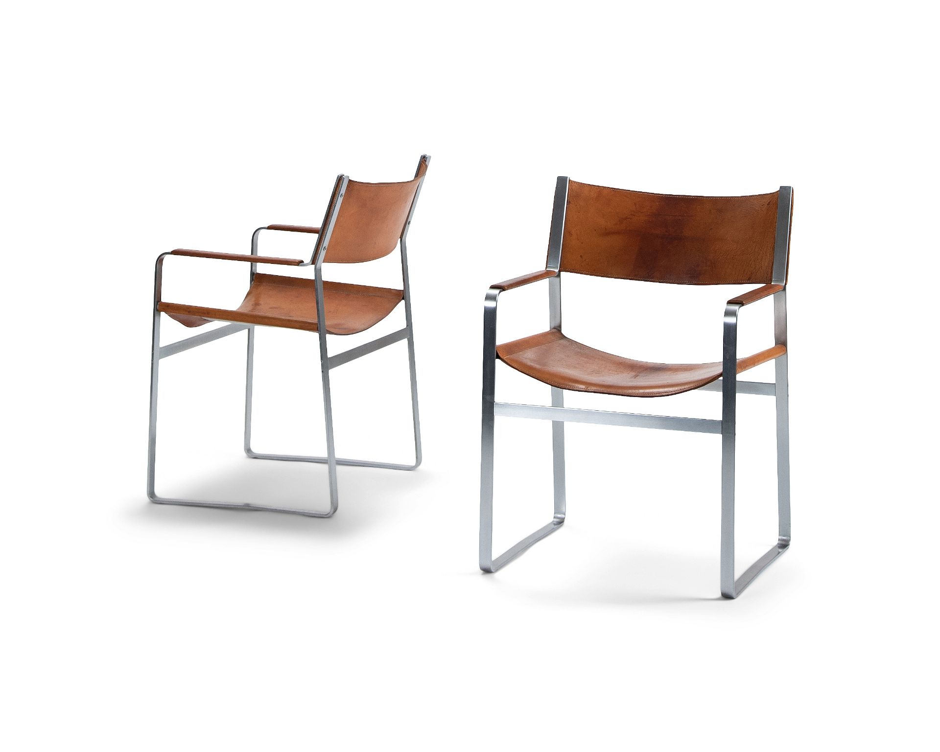 HANS J. WEGNER Paire de fauteuils mod. JH 813cr&#233;ation en 1970Production Johannes Hansen, &#...