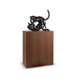 STUDIO JOB Lampe sculpture &#171;Cat Fight&#187;2015Sign&#233;e, &#233;dition de 8 + 3 AP, en br...