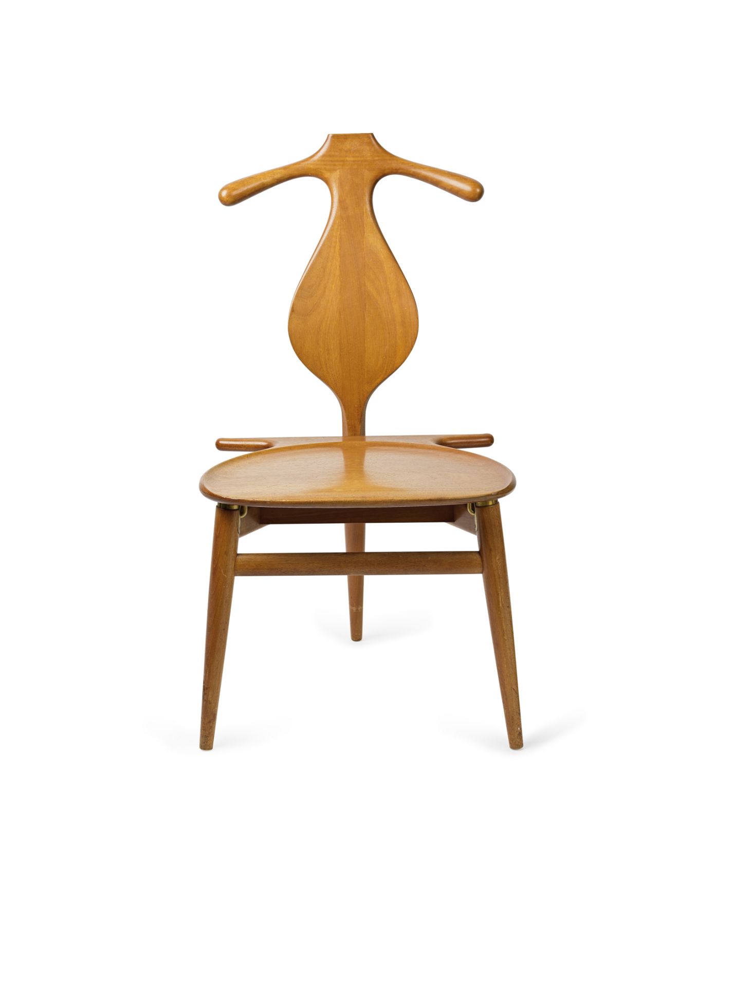 HANS J. WEGNER Chaise &#171;valet&#187; mod. JH540 cr&#233;ation en 1953Production Johannes Hanse...