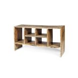 PIERRE JEANNERET Meuble de rangement &#171;File Rack&#187;cr&#233;ation en 1958Sisso massifH: 67c...