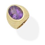 AMETHYST DRESS RING