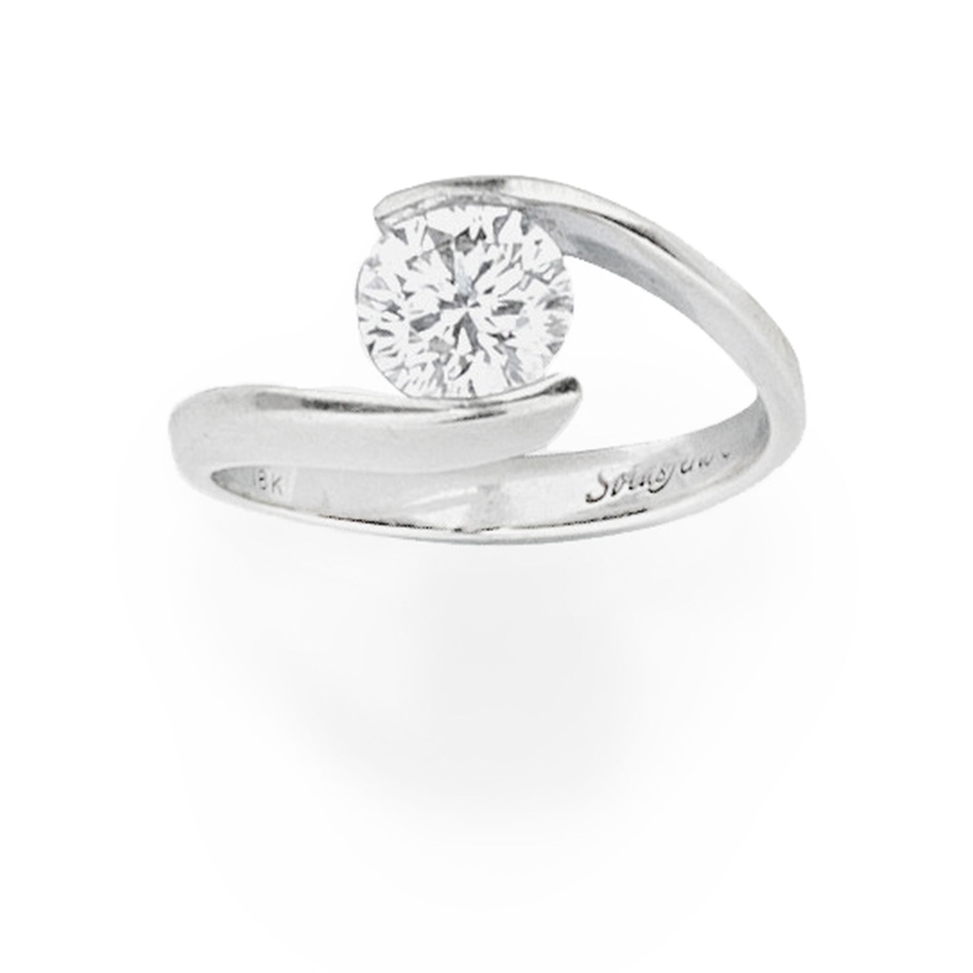 DIAMOND SINGLE-STONE RING