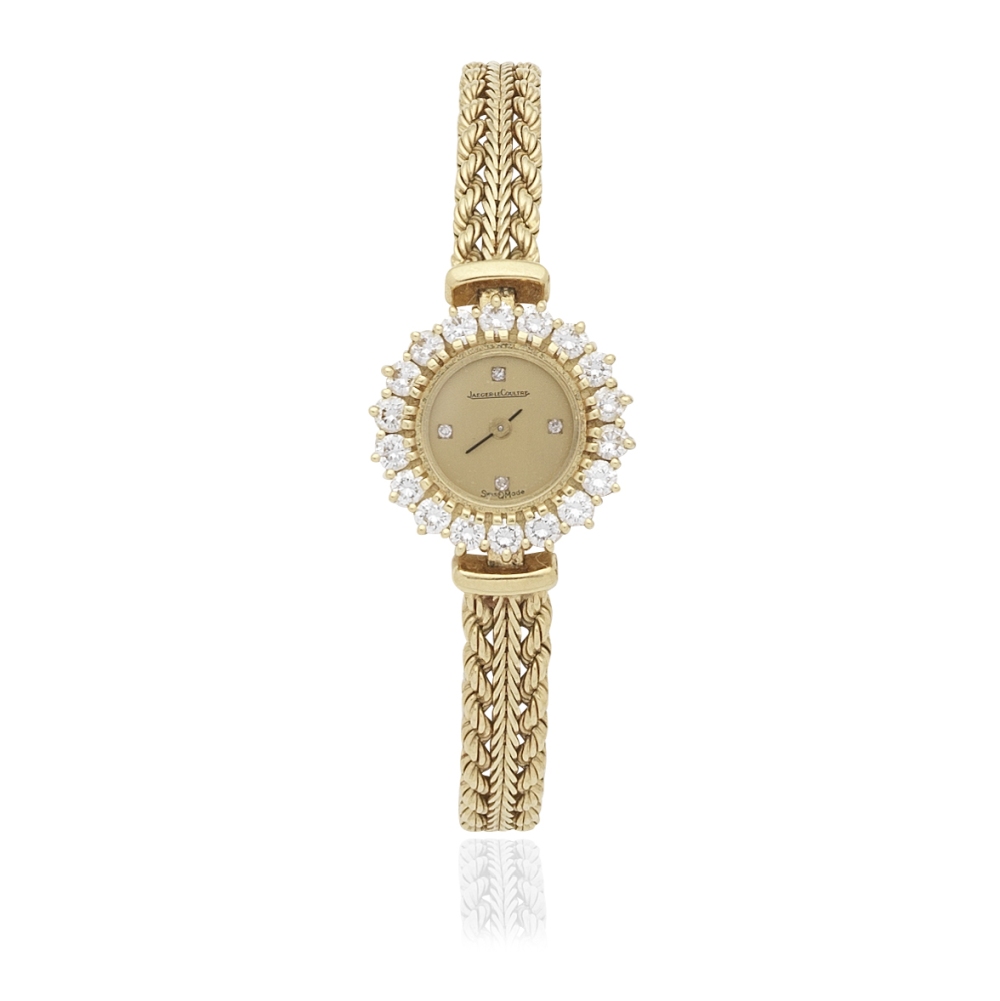 JAEGER LE COULTRE: DIAMOND-SET WRISTWATCH - Image 2 of 2