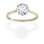 DIAMOND SINGLE-STONE RING