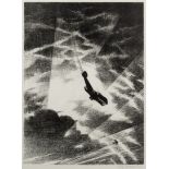 Christopher Richard Wynne Nevinson A.R.A (1889-1946) Swooping Down on a Taube Lithograph, 1917, o...