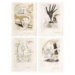 Salvador Dal&#237; (1904-1989) Les Amours Jaunes The complete set of ten drypoint etchings with g...