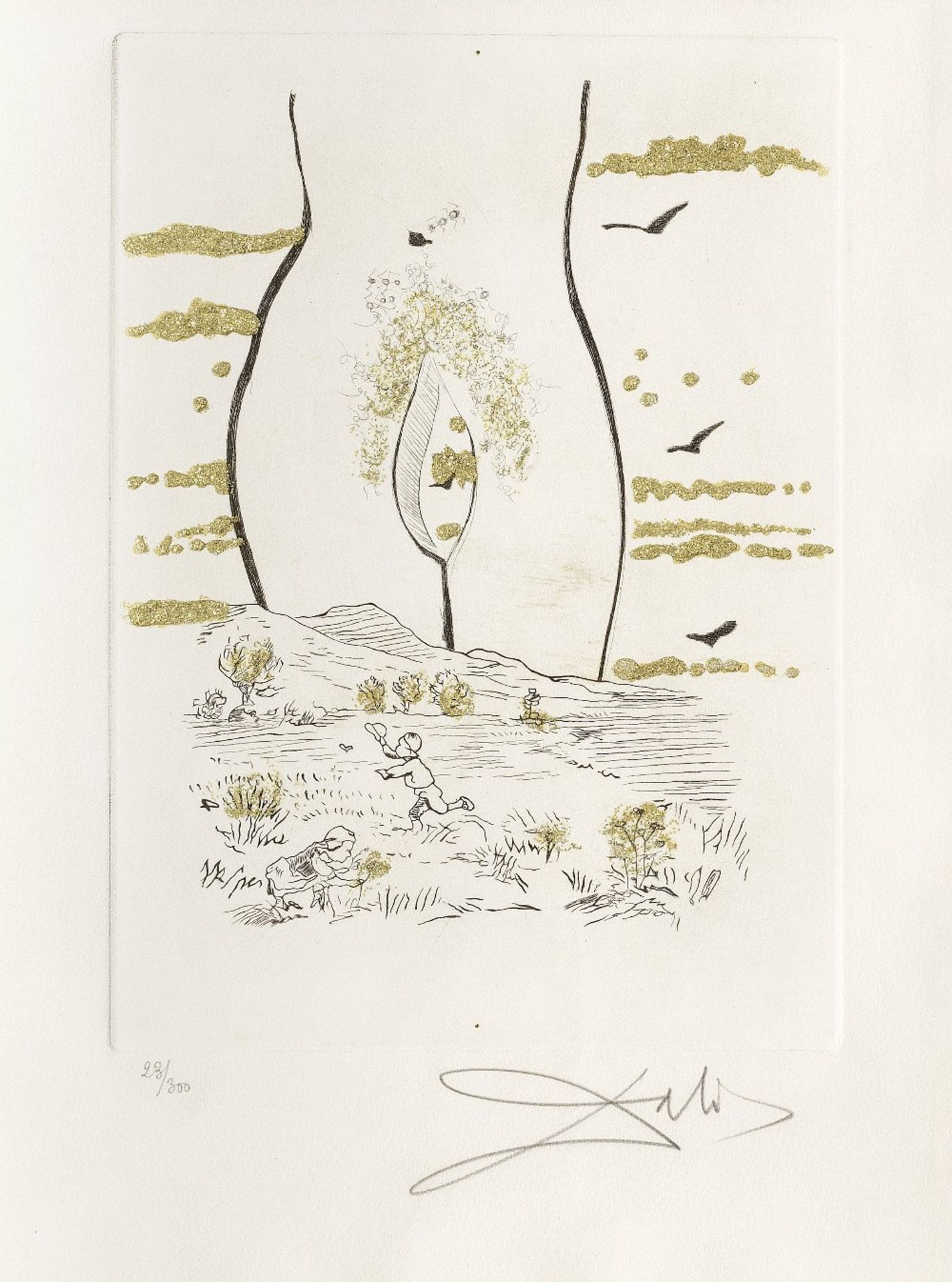 Salvador Dal&#237; (1904-1989) Les Amours Jaunes The complete set of ten drypoint etchings with g... - Image 6 of 15