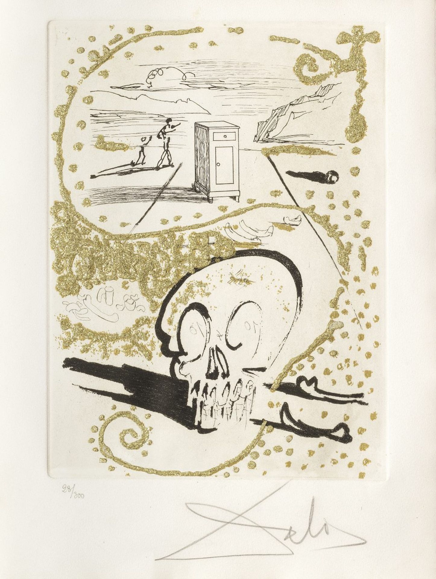 Salvador Dal&#237; (1904-1989) Les Amours Jaunes The complete set of ten drypoint etchings with g... - Image 10 of 15
