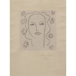 Henri Matisse (1869-1954) Madeleine - &#201;tude Lithograph, 1950-51, on chine appliqu&#233;, sig...