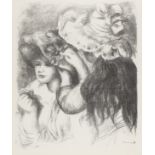 Pierre-Auguste Renoir (1841-1919) Le chapeau &#233;pingl&#233;, (1ere planche) Lithograph, 1897, ...