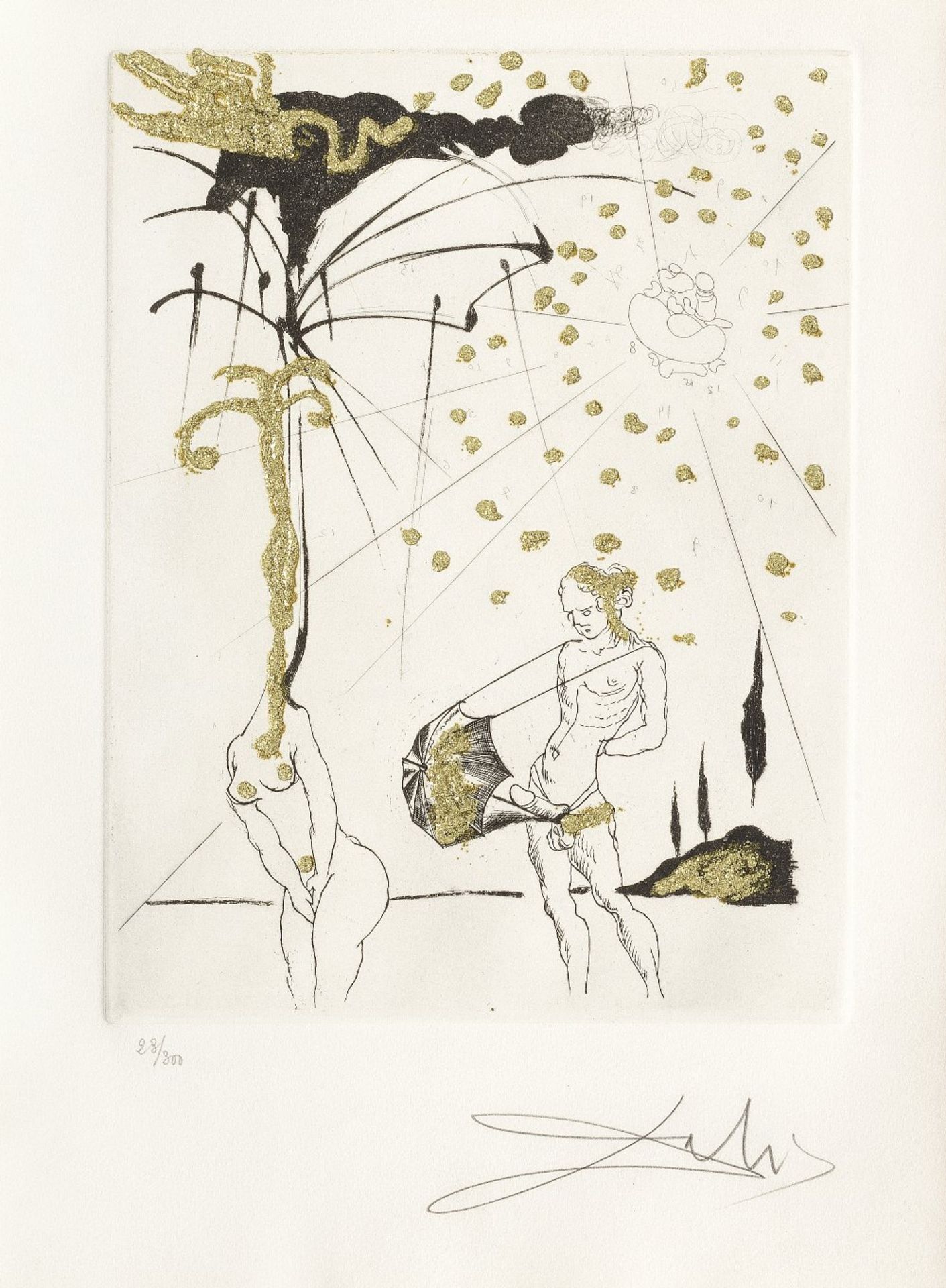 Salvador Dal&#237; (1904-1989) Les Amours Jaunes The complete set of ten drypoint etchings with g... - Image 7 of 15