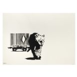 Banksy (born 1974) Barcode Screenprint, 2003, on wove paper, signed and dated in black ink and nu...