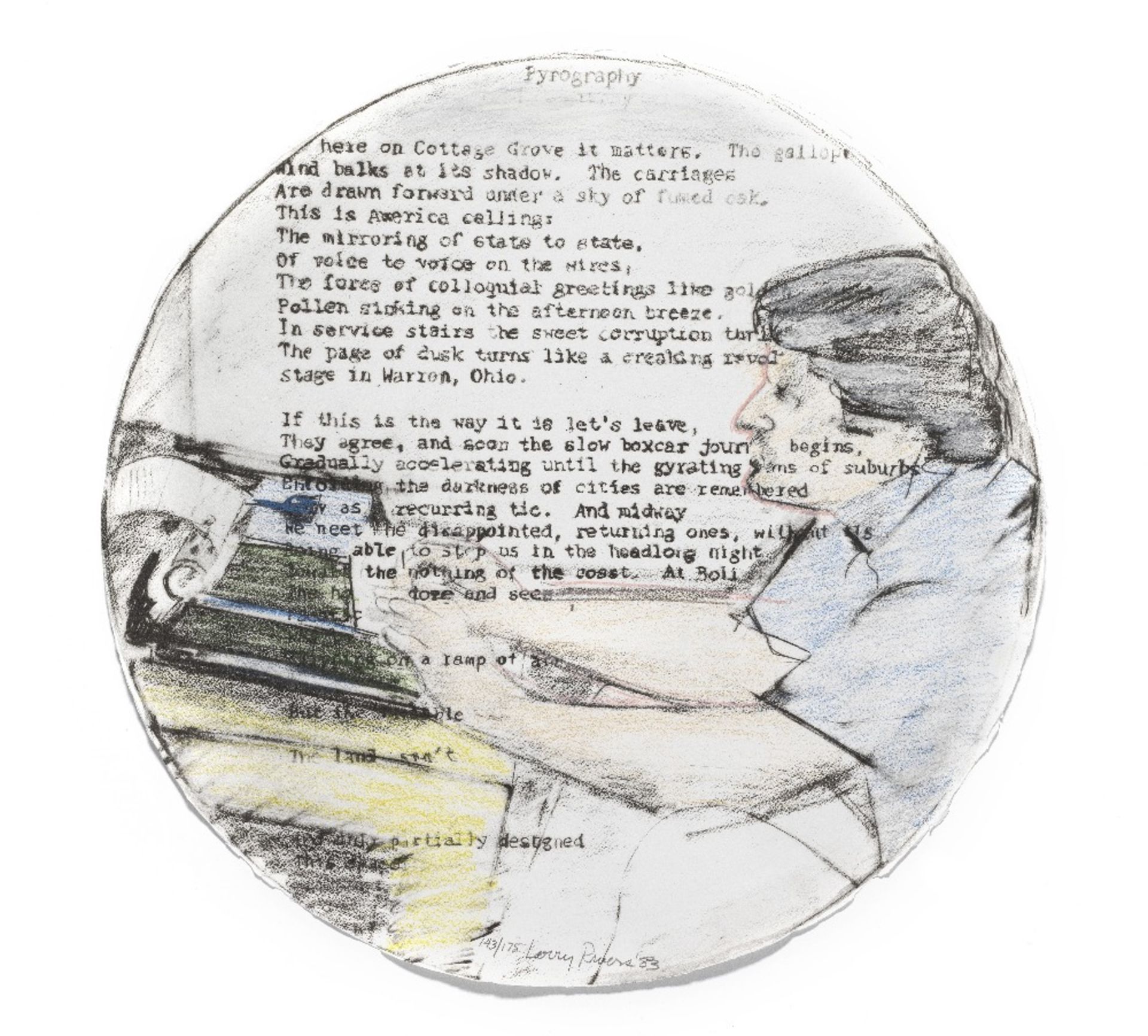 John Ashbery (1927-2017) Self-portrait in a Convex Mirror The complete set of eight prints in var... - Bild 6 aus 8