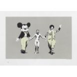 Banksy (born 1974) Napalm Screenprint in colours, 2005, on wove paper, signed, dated and numbered...