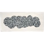 Sol LeWitt (1928-2007) Whirls and Twirls (black) Linocut in colours, 2005, on Somerset velvet wh...