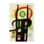Joan Mir&#243; (1893-1983) Le Grand Ordinateur Etching and aquatint in colours, 1969, on Arches w...