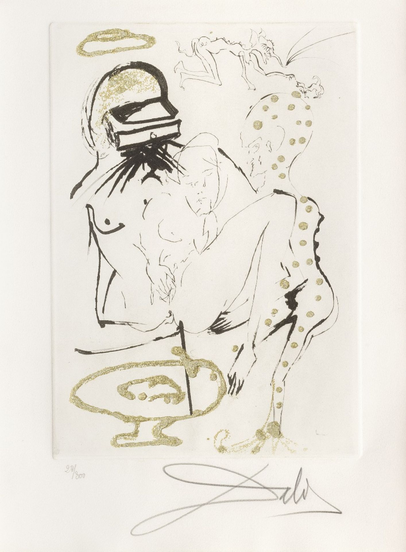 Salvador Dal&#237; (1904-1989) Les Amours Jaunes The complete set of ten drypoint etchings with g... - Image 5 of 15