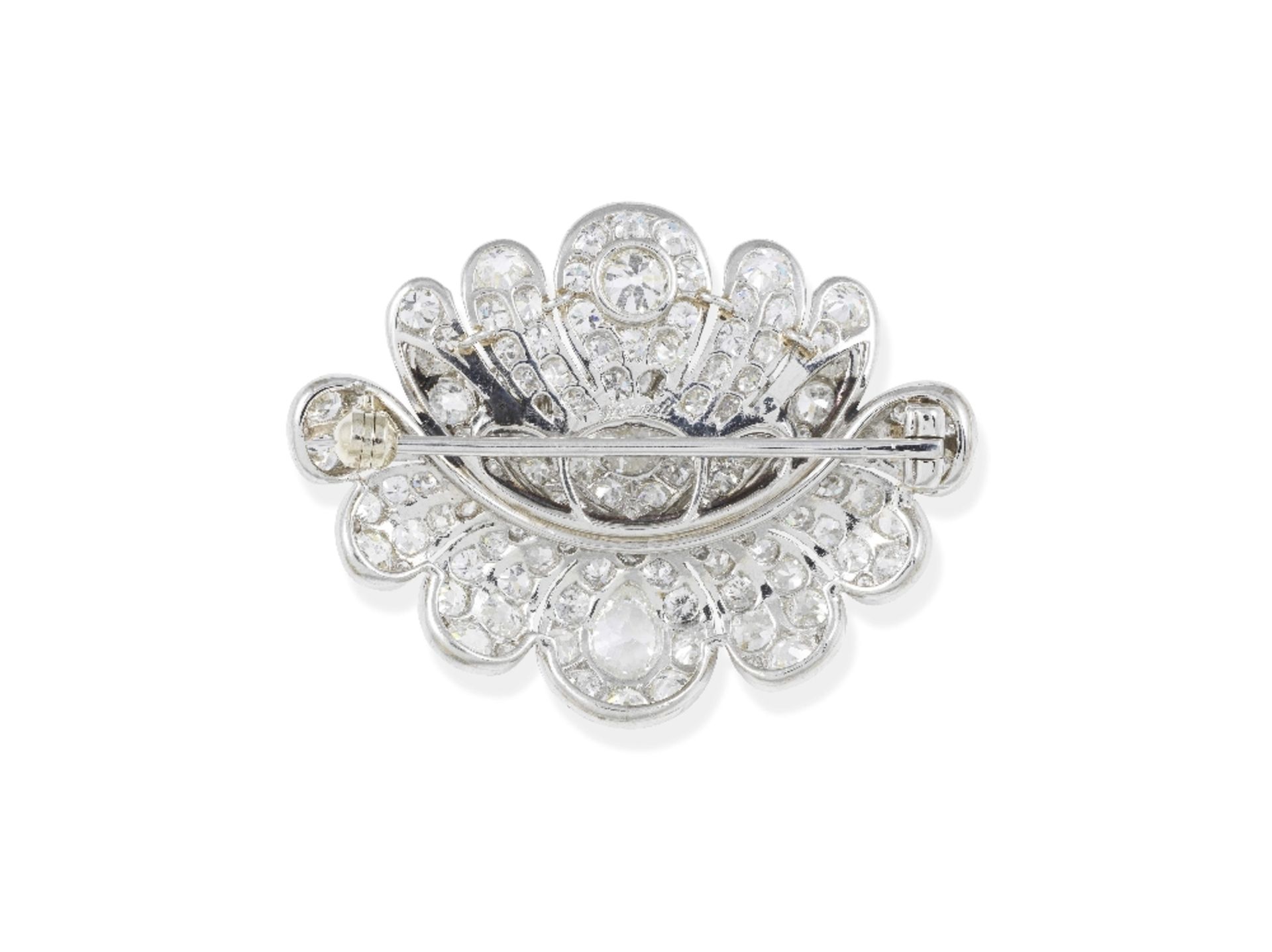 HENNELL: BROCHE DIAMANTS, VERS 1930 - Image 2 of 3